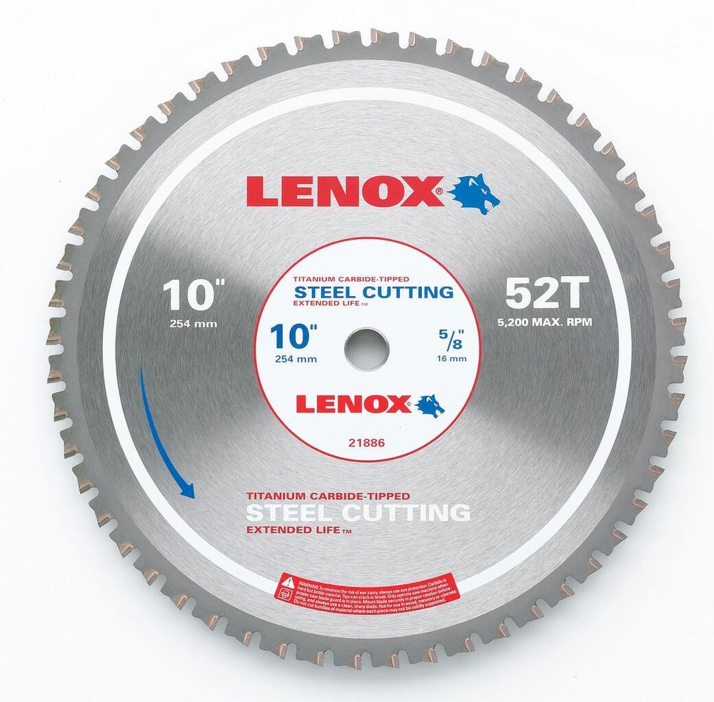 10&#34; 52TPI Steel Circular Saw Blade