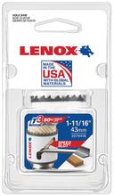 Lenox 2079416 - 1-11/16" Bi-Metal Speed Slot Clam Shell Hole Saw