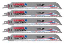 Lenox 2014225 - 9"x1" 8TPI LAZER Carbide Tipped Extreme Metal Recip 5 pk