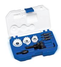 Lenox 30877300CHC - 12pc Electricians Carbide Tipped Hole Cutter Set