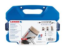 Lenox 30860C600P - 9pc Plumber Bi-Metal Hole Saw Set (6 Sizes)