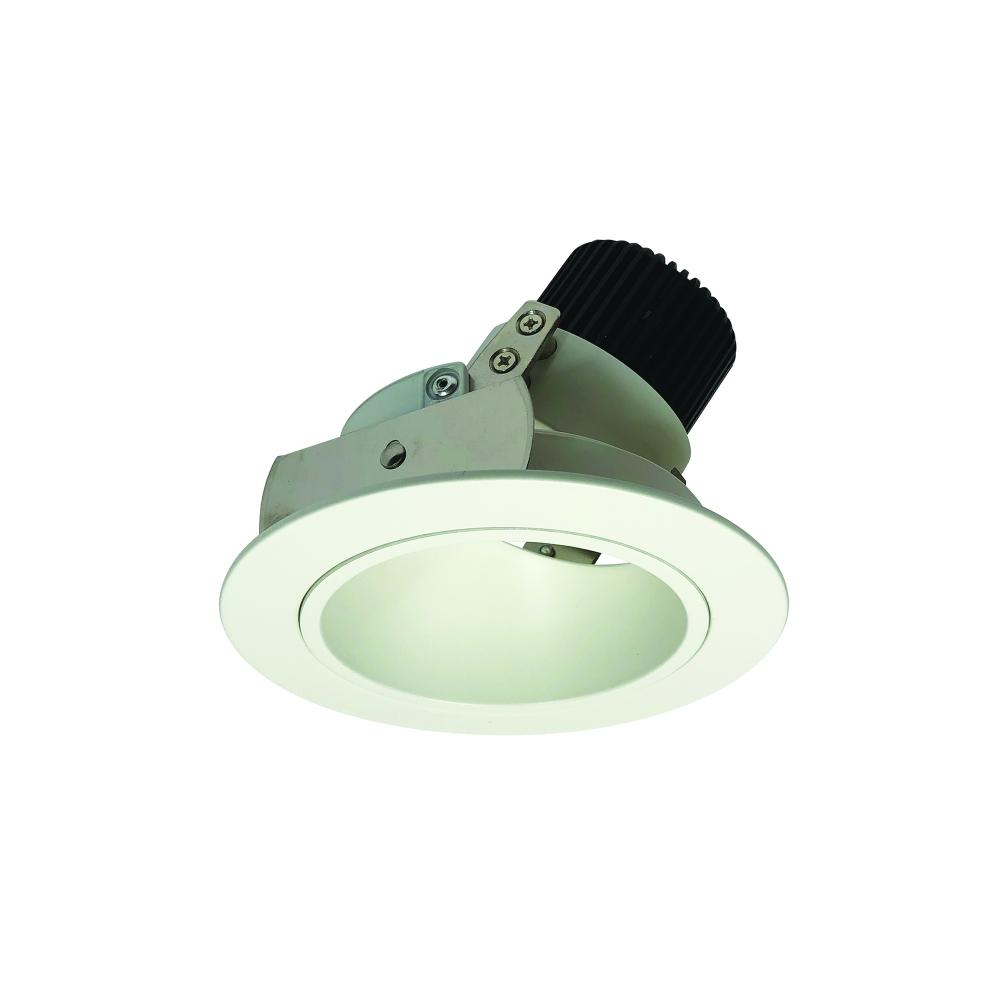 4&#34; Iolite LED Round Adjustable Deep Reflector, 800lm / 14W, 5000K, White Reflector / White