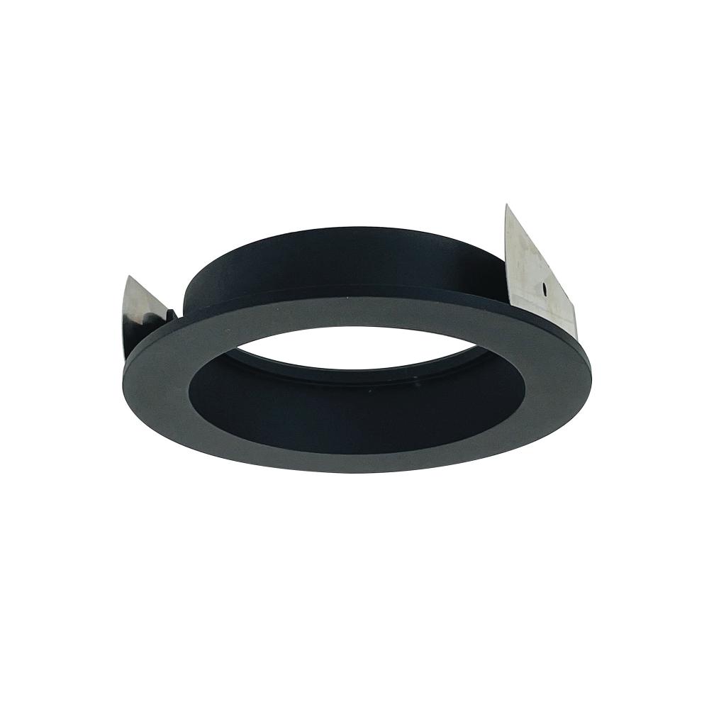 4&#34; Iolite Trimless to Flanged Converter Accessory, Black
