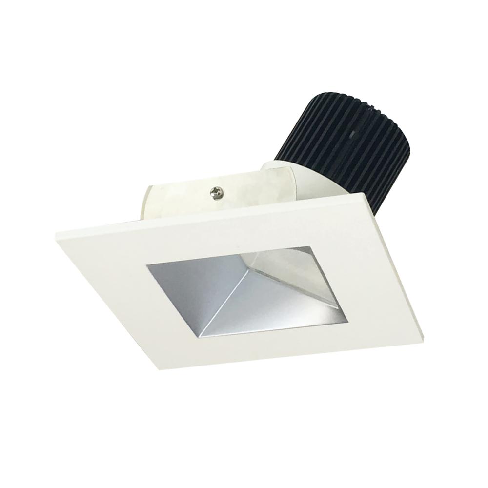 4&#34; Iolite LED Square Wall Wash, 1000lm / 14W, 4000K, Haze Reflector / White Flange