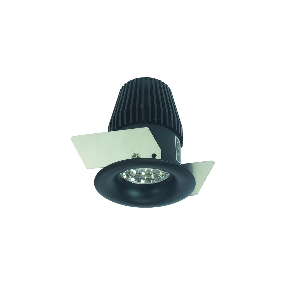 1&#34; Iolite LED BWF Round Bullnose, 600lm, Comfort Dim, Black Reflector / Black Flange