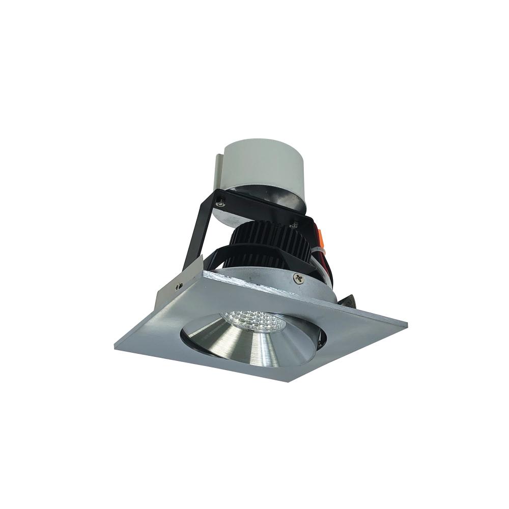 4&#34; Iolite LED Square Adjustable Cone Retrofit, 1000lm / 12W, 2700K, Natural Metal Reflector /