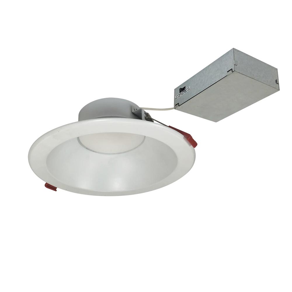 6&#34; Theia LED Downlight with Selectable CCT, 1400lm / 15W, Matte Powder White Finish