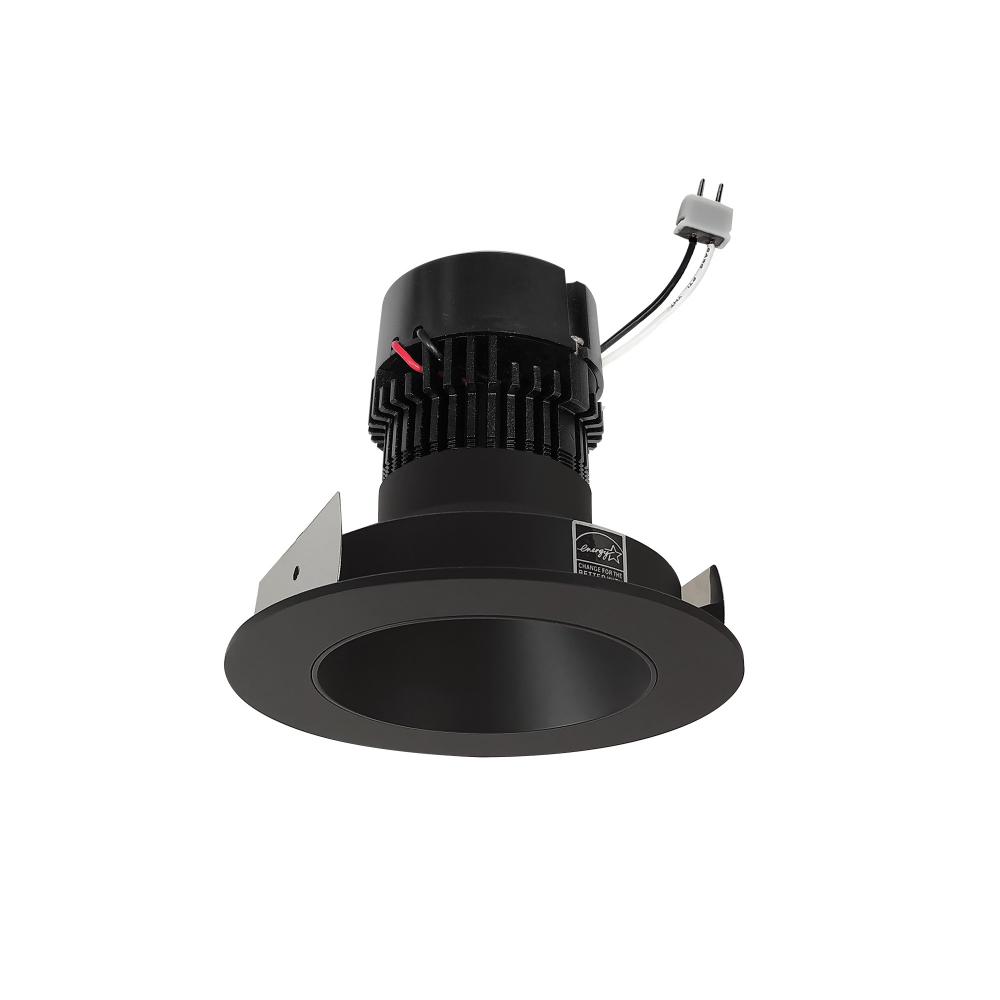 4&#34; Pearl Low Voltage LED Round Retrofit Reflector, 1150lm / 11W, 2700K, Black Reflector / Black