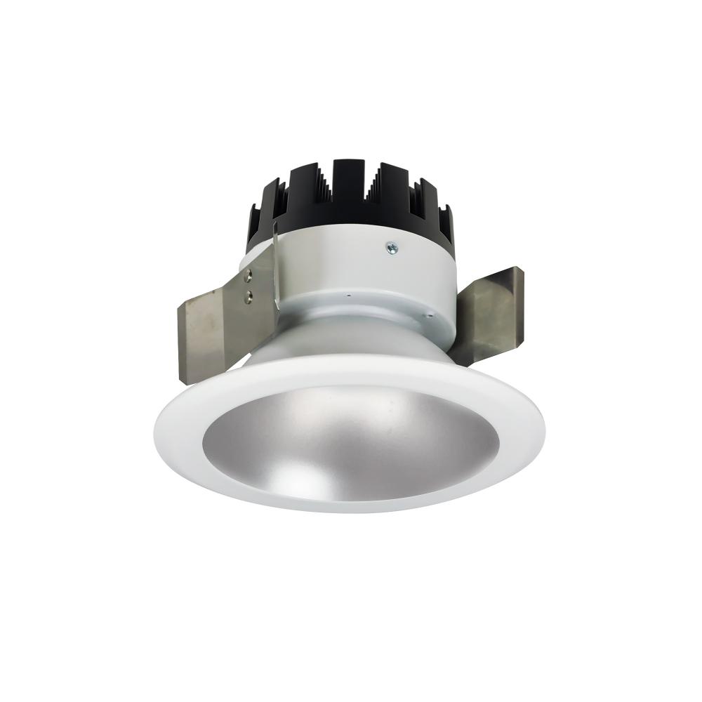 5&#34; Marquise III Round Open Reflector, 900lm, 3000K, Flood Optic, Haze Reflector/White Flange