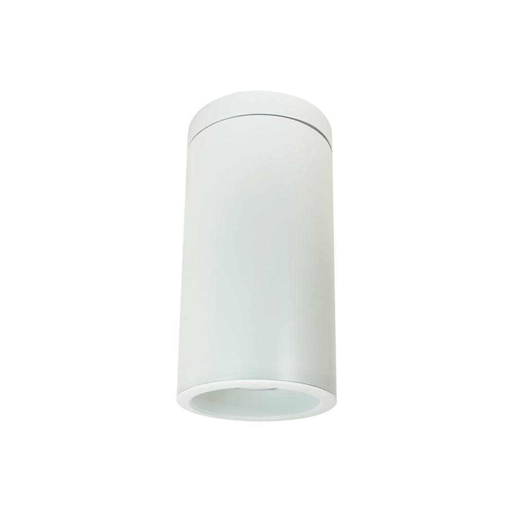 6&#34; Cobalt Surface Mount Cylinder, White, 1000L, 3500K, White/White Reflector, 120V