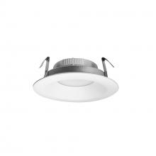 Nora NCSR-R61TWMPW - 6" Contractor Series LED Retrofit Reflector with Selectable CCT, Matte Powder White (12-Pack)