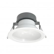 Nora NQZ2-61TWTW-MPW - 6" Quartz Tunable White / Tunable Wattage Recessed LED Downlight, Matte Powder White