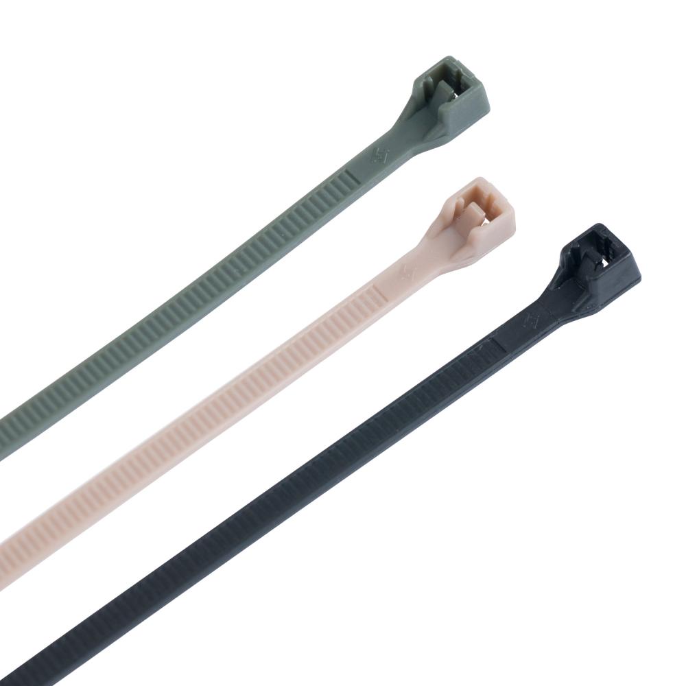 Cable tie 4in & 8in 18 & 45lbUV TN OGN 2