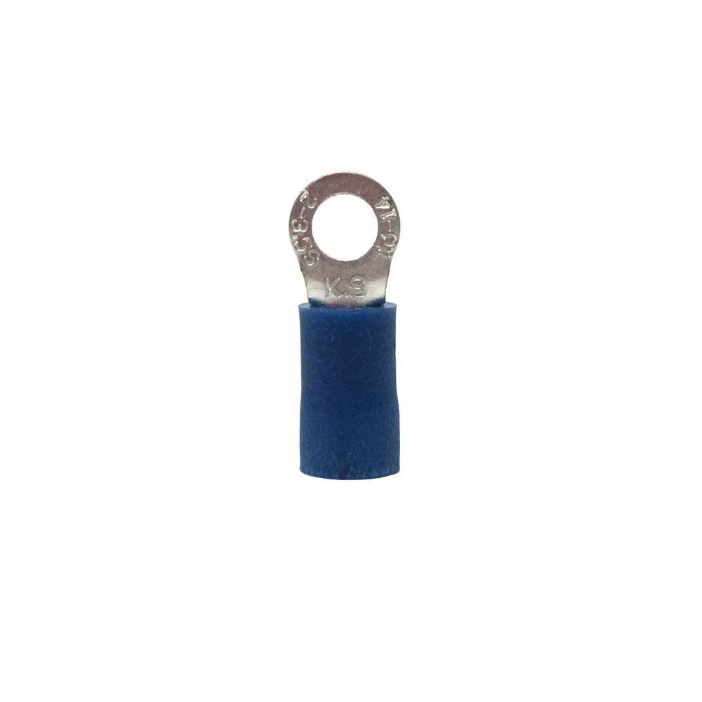 TERMINAL RING 16-14AWG 4-6 STUD BLUE 22P