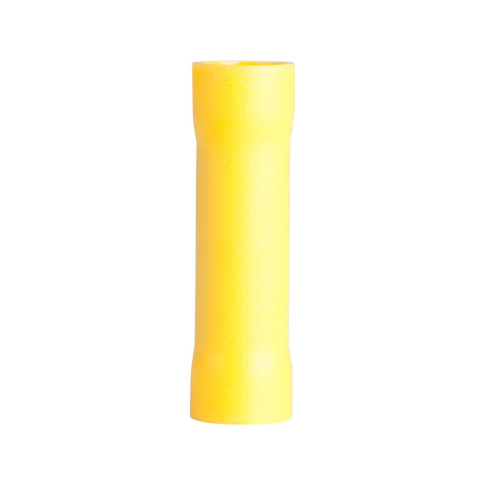 Butt Splice  12-10AWG  Yellow 15pcs/Clam