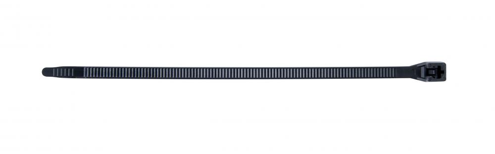 Cable tie Hvy-dty 8in 120lb Black 100/ba