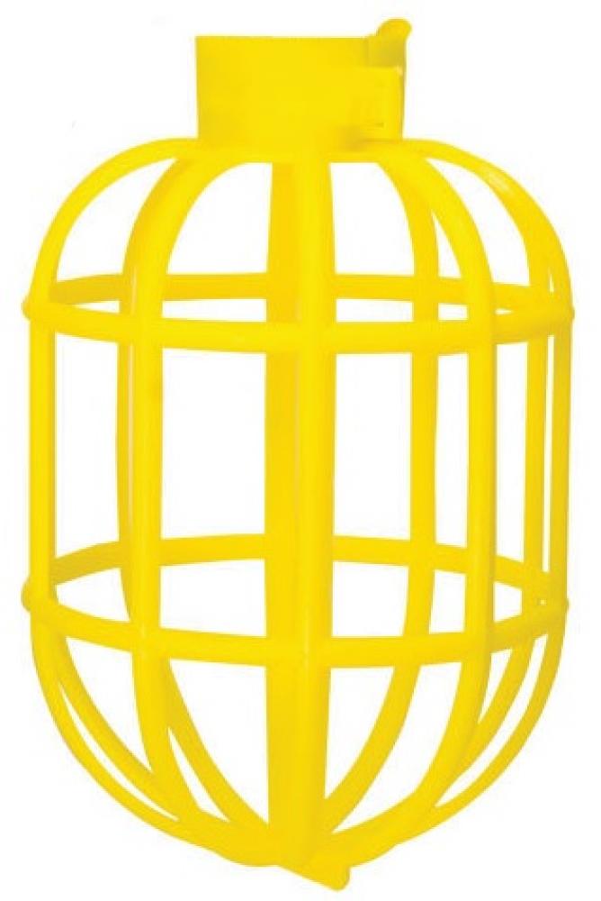 Yellow Plastic Bulb Protector150w max 10