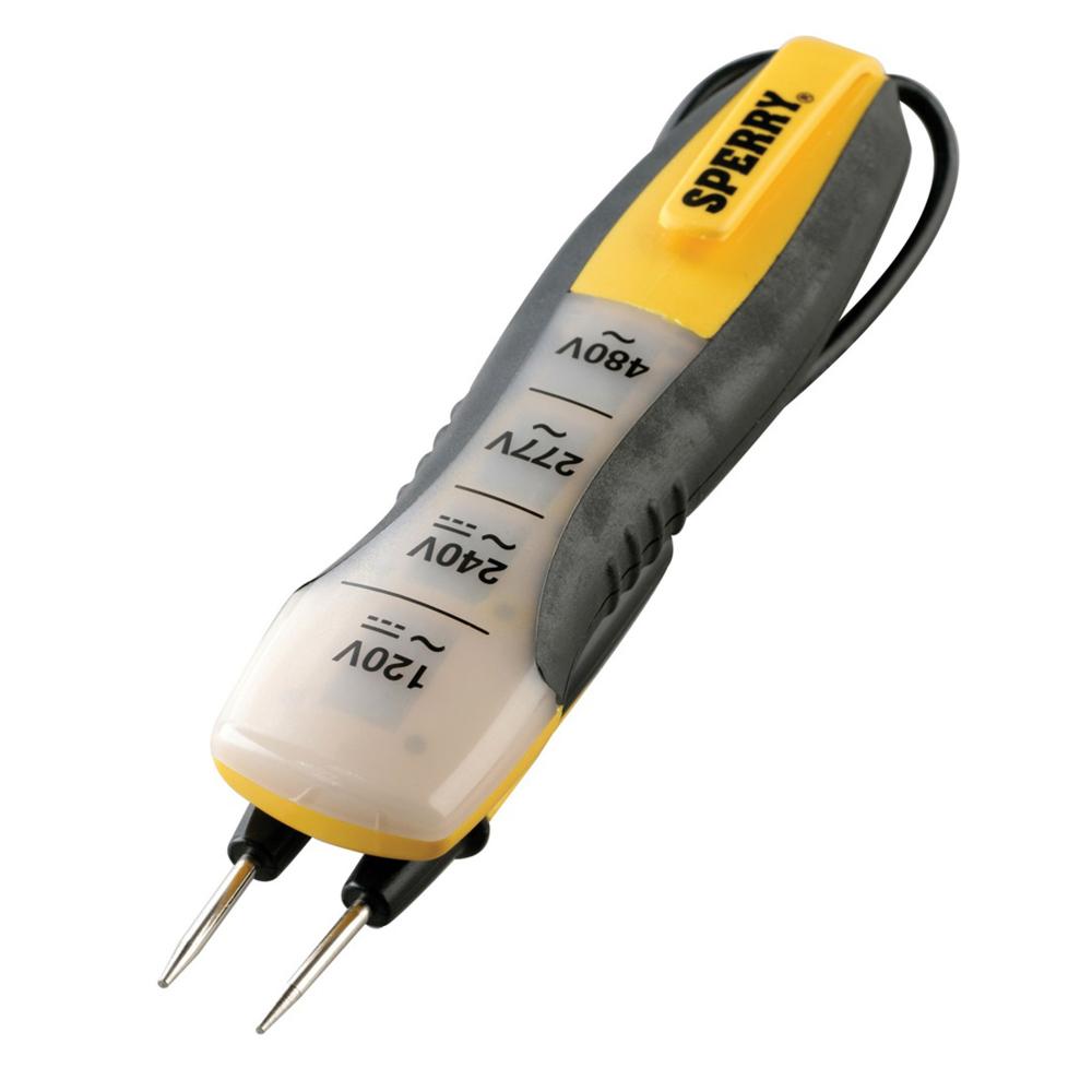 4-Range Voltage Tester  80-480 VAC/DC