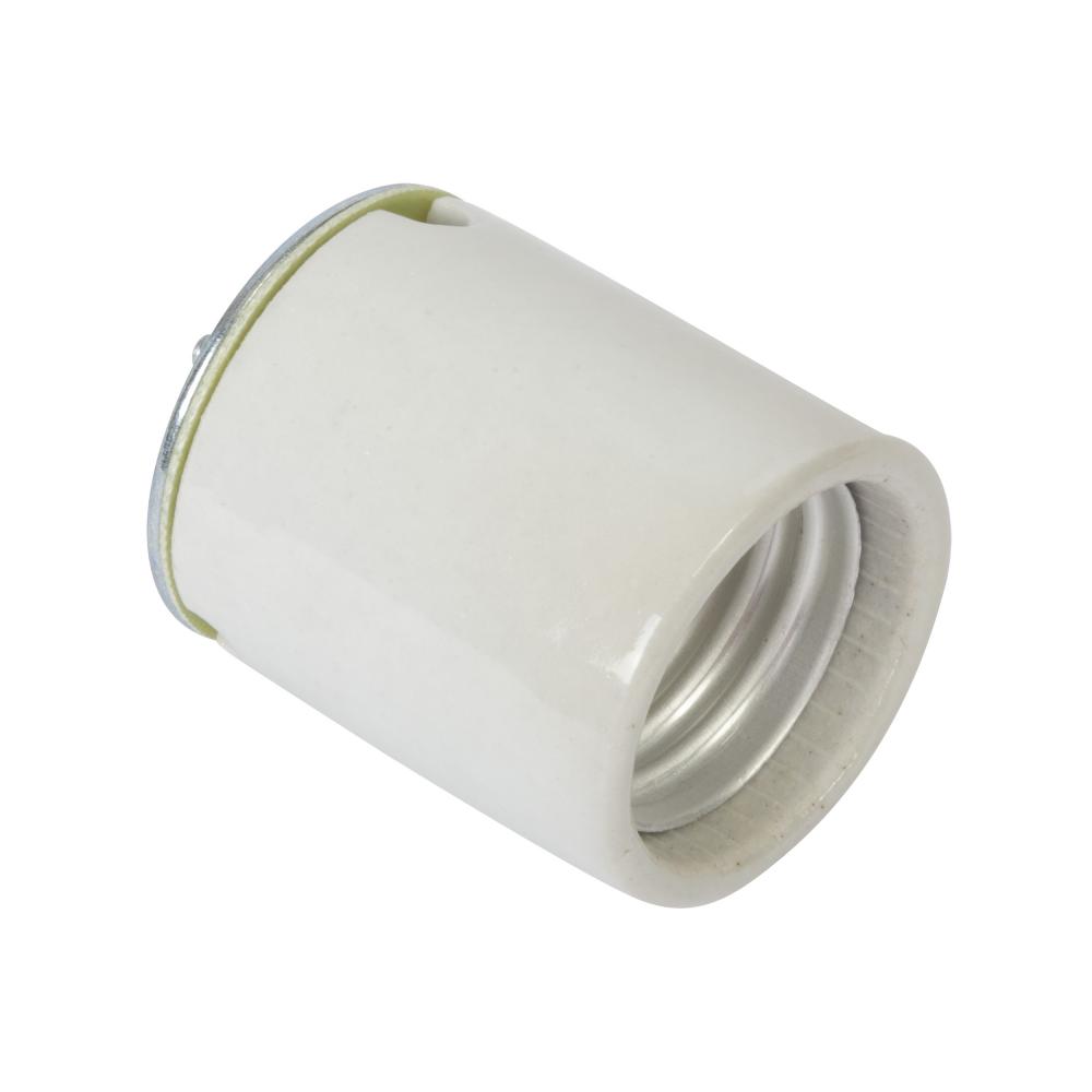 Fixture Socket White Porcelain Die-Cast