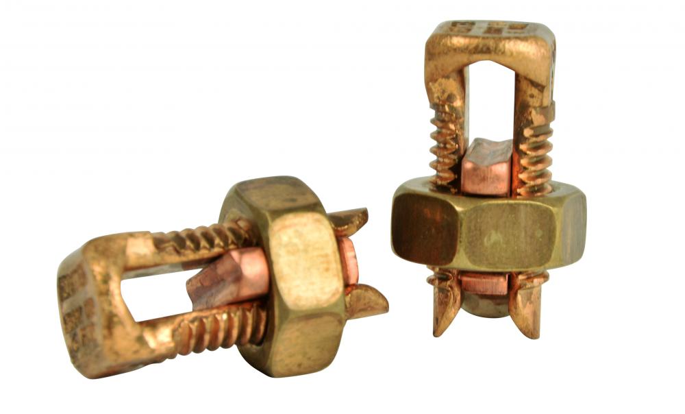 Copper Split Bolt Connectors 6 AWG Max 2