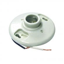 ECM Industries BK7 - Keyless Porcelain Lamp Holder5in B/W Con