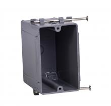 ECM Industries BOX-NS22N - 1-Gang 22.5 Cubic Inch PVC NewWork Stand