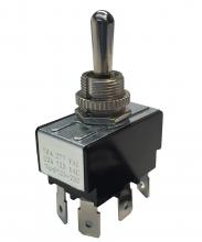 ECM Industries GSW-126 - DPDT On-Off-On O-Ring Toggle Switch 10A
