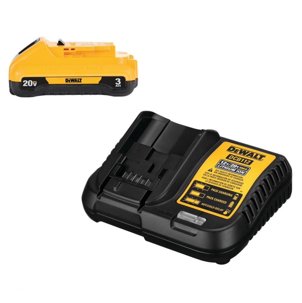 20V MAX BATTERY AND CHARGER