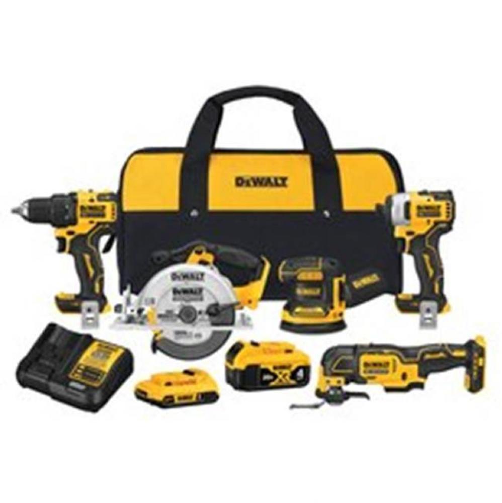 DEWALT 20V MAX BRUSHLESS 5-KIT