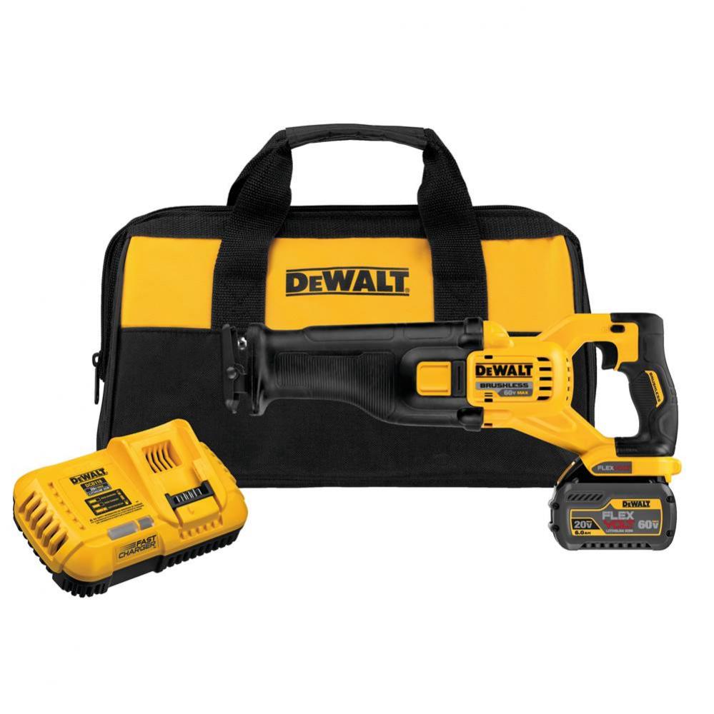 60V RECIPROCATING SAW 1 BATTERY KIT