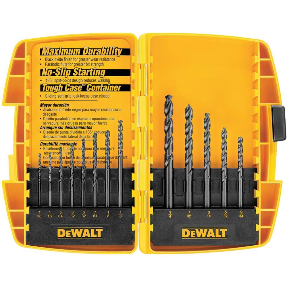 13PC BLK OX DRILL BIT SET