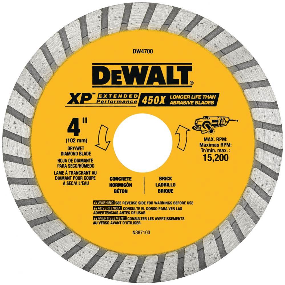 4IN DRY CUT DIAMOND WHEEL