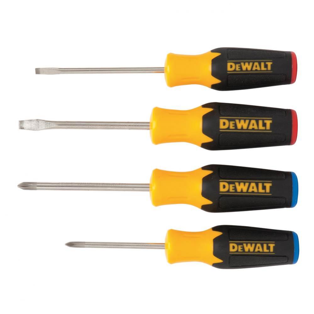 DEWALT SCREWDRIVER SET - 4 PC.