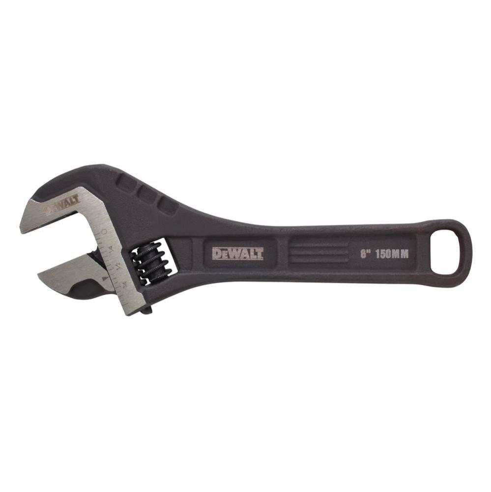 DEWALT 6IN ALL-STEEL ADJUSTABLE WRENCH