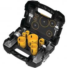 DeWalt D180001 - 9 Piece Plumber''s Hole Saw Set