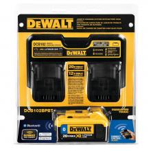 DeWalt DCB102BP - Charging Station for DEWALT MAX* with Battery (DCB204), iPhones, iPads, Bluetooth Headsets, USB De