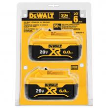 DeWalt DCB206-2 - 20V MAX 6.0 AH LI-ION BATTERY 2PK