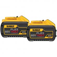 DeWalt DCB609-2 - 20/60V MAX FLEXVOLT Li-ION DUAL PK