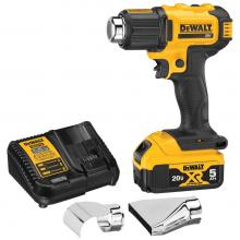 DeWalt DCE530P1 - CORDLESS HEAT GUN WITH 5Ah BATTERY