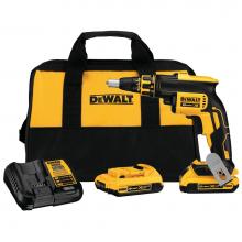 DeWalt DCF620D2 - 20V MAX* XR Li-Ion Brushless Drywall Scewgun Kit (2.0ah)