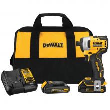 DeWalt DCF809C2 - 20V MAX COMPACT BRLS IMPACT DRIVER KIT