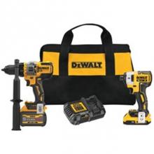 DeWalt DCK2100D1T1 - PREMIUM 2-KIT HAMMER DRILL AND IMPACT