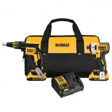 DeWalt DCK267D2 - 20V MAX XR SCREWGUN AND IMP COMBO