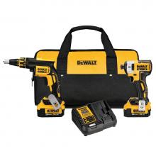 DeWalt DCK267M2 - 20V MAX XR SCREWGUN AND IMP COMBO