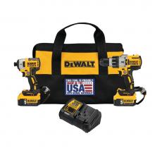 DeWalt DCK299P2LR - 20V MAX XR PREM 2 KIT LANYARD READY