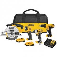 DeWalt DCK466D2 - 20V 4-TOOL COMBO KIT