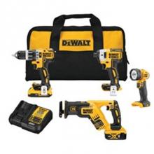 DeWalt DCK487D1M1 - 20V MAX BL 4-KIT (2AH/4AH)