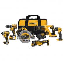 DeWalt DCK684D2 - 20V MAX XR 6-TOOL COMPACT COMBO KIT