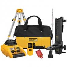 DeWalt DW074KDT - Self Leveling Rotary Laser - Int/Ext w/ Tripod and Grade Rod