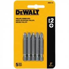 DeWalt DW2115 - 5PC#2 PHIL 2IN BIT TIPS